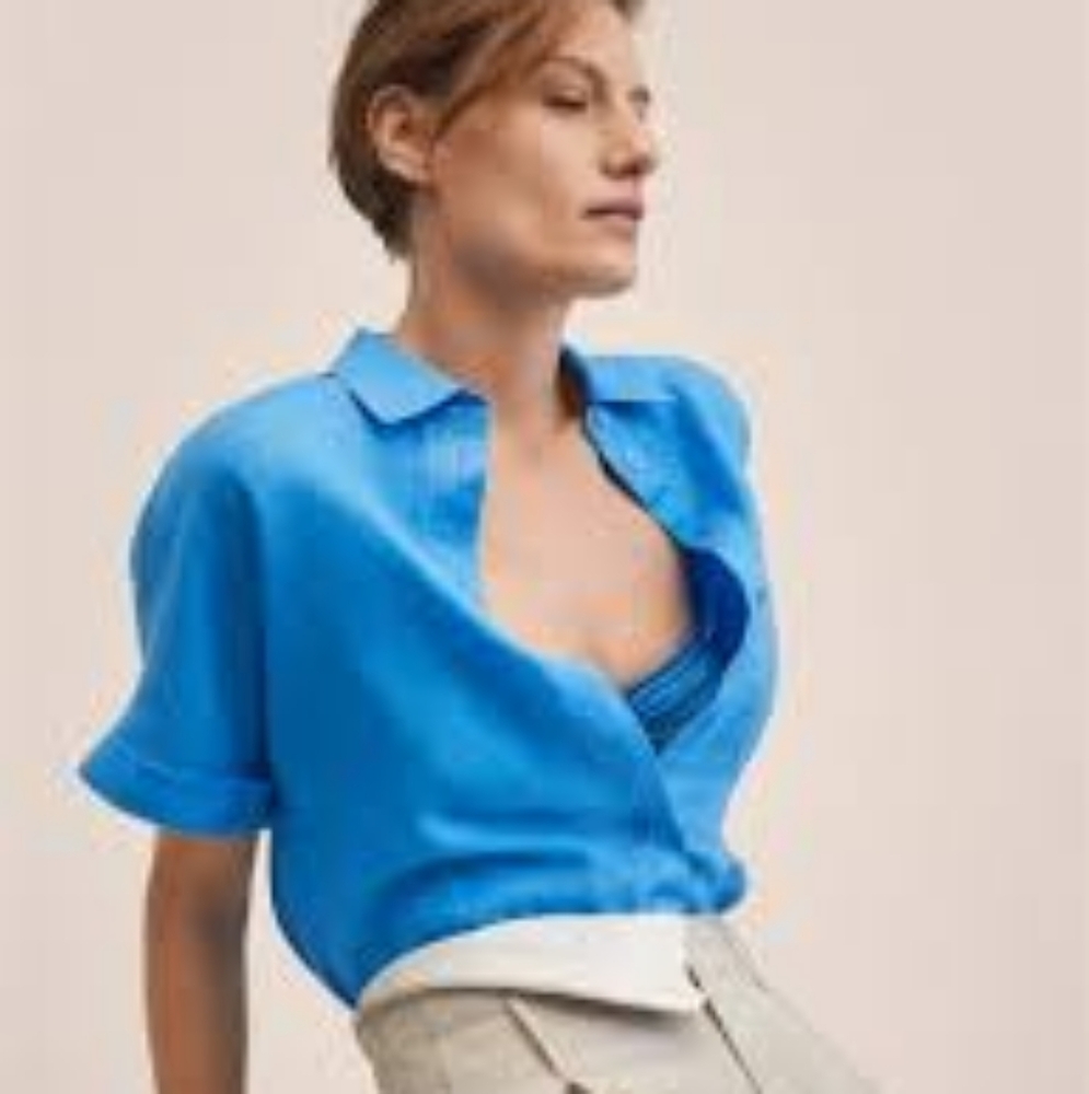 Mango linen shirt